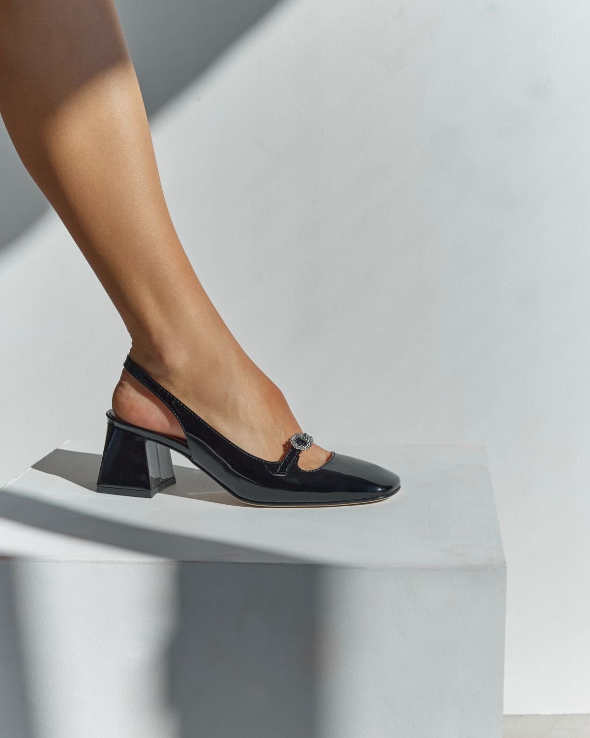 Черные кожаные туфли - Image 5 of 6