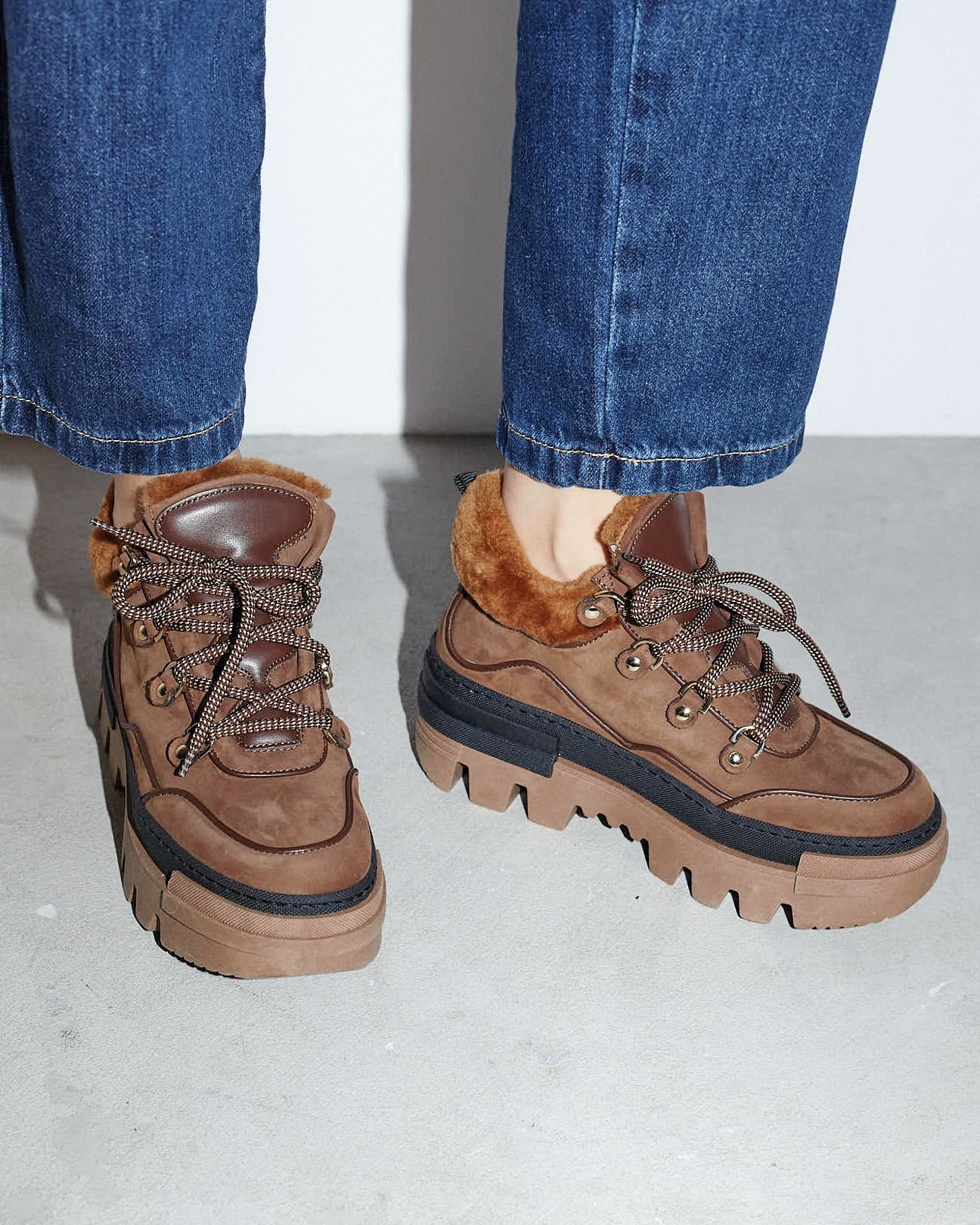 Зимние коричневые ботинки - Image 2 of 5