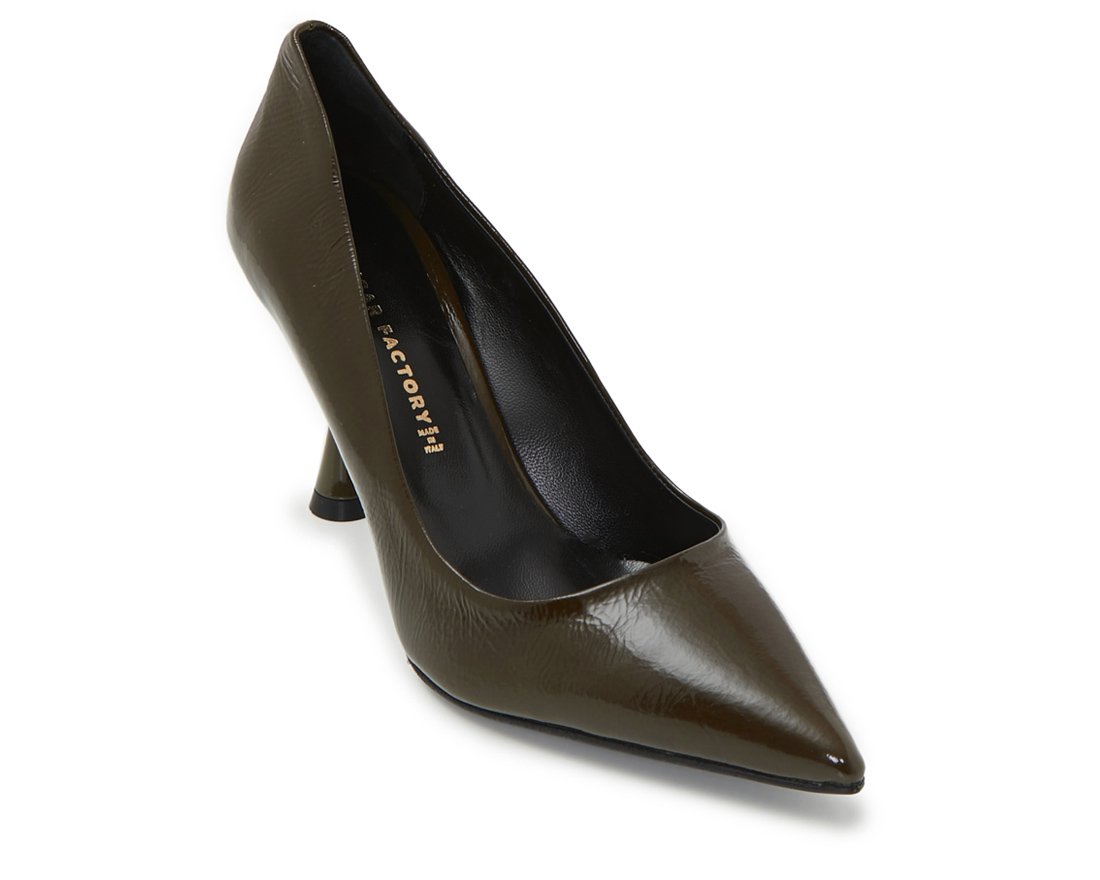 Оливковые кожаные туфли - Image 2 of 4