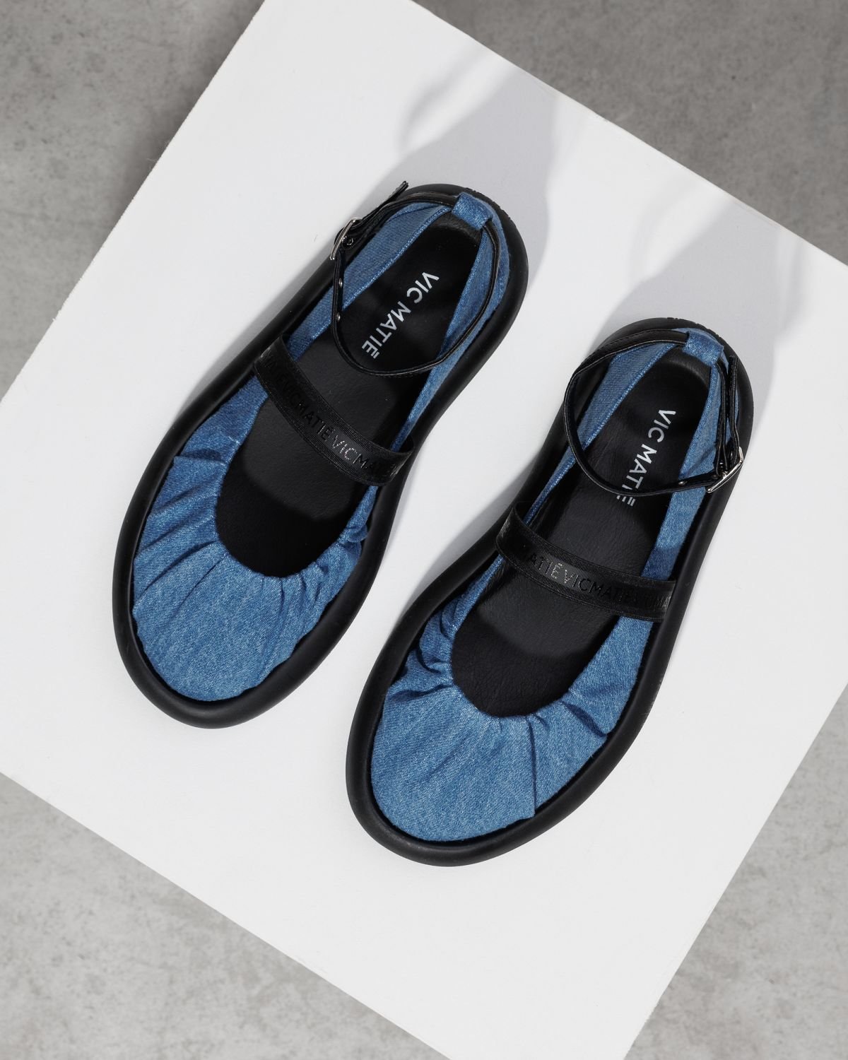 Синие текстильные туфли - Image 2 of 6