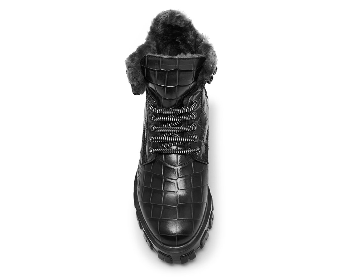 Зимние тёмно-серые ботинки - Image 4 of 4