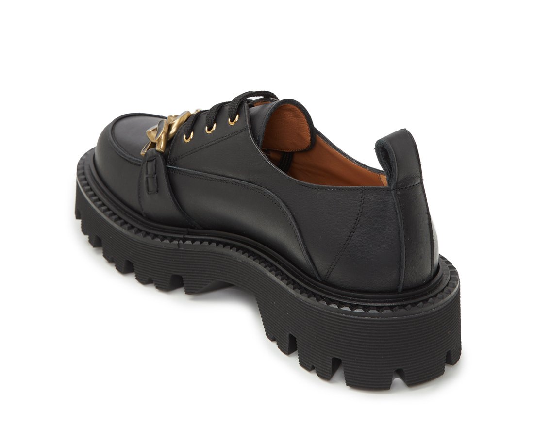 Черные кожаные лоферы - Image 3 of 5