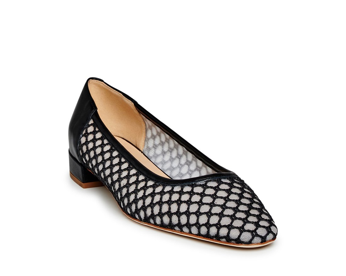 Черные текстильные балетки - Image 2 of 5