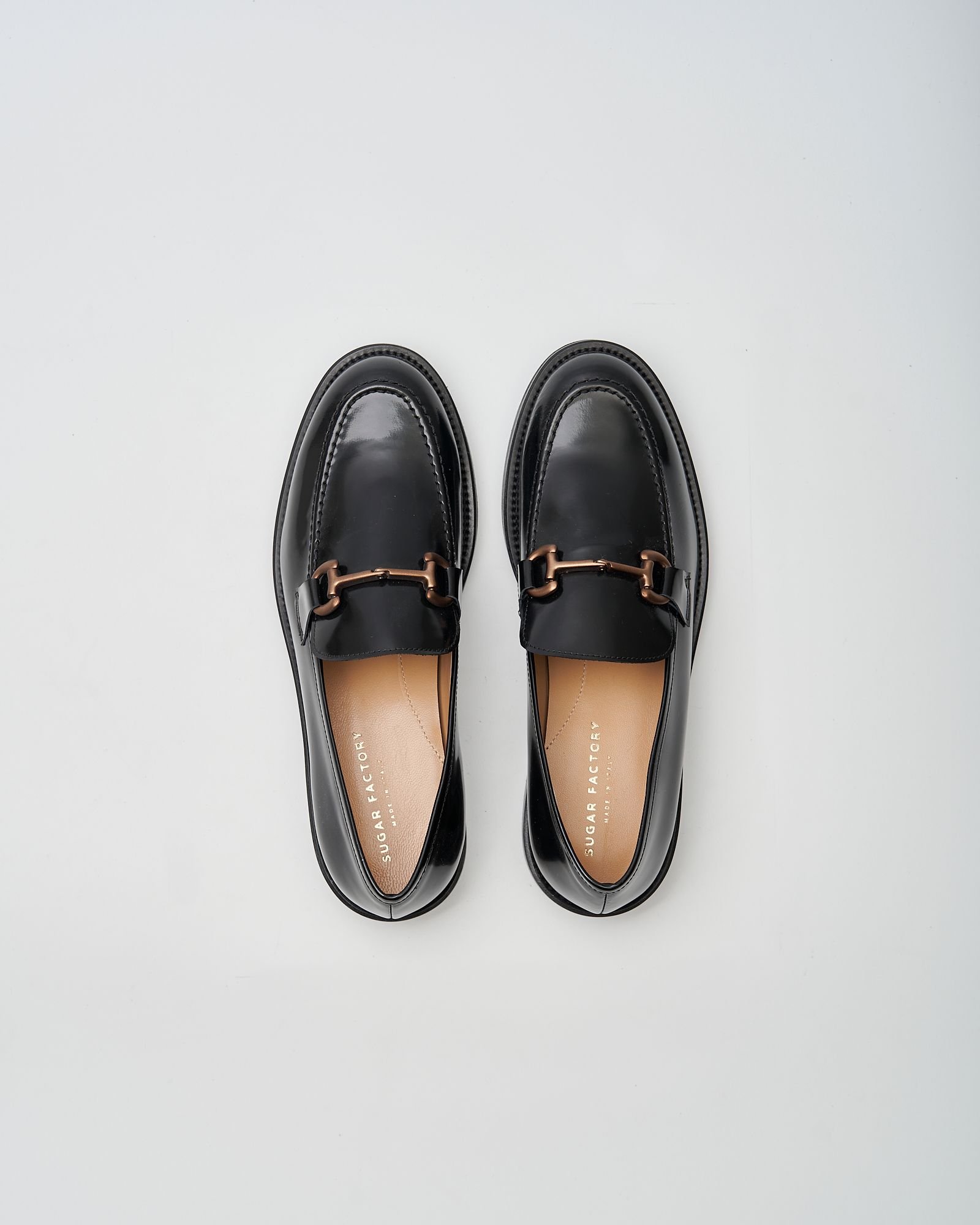 Черные кожаные лоферы - Image 3 of 4