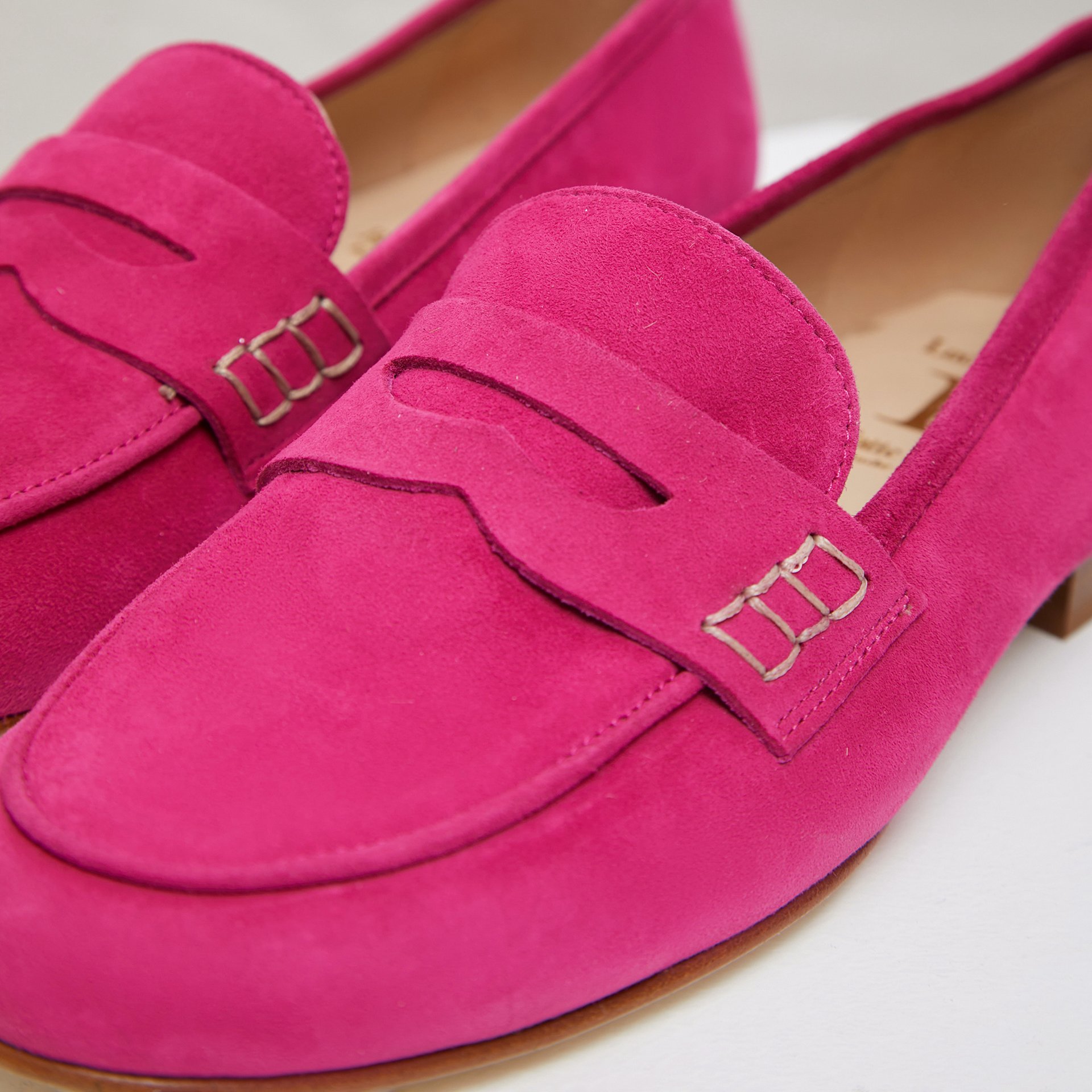 Розовые замшевые лоферы - Image 3 of 4