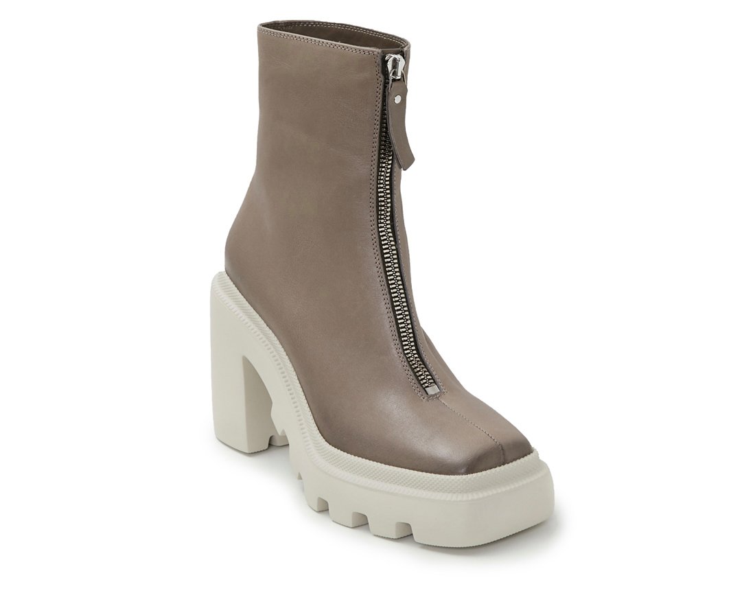 Светло-коричневые кожаные ботильоны - Image 2 of 5