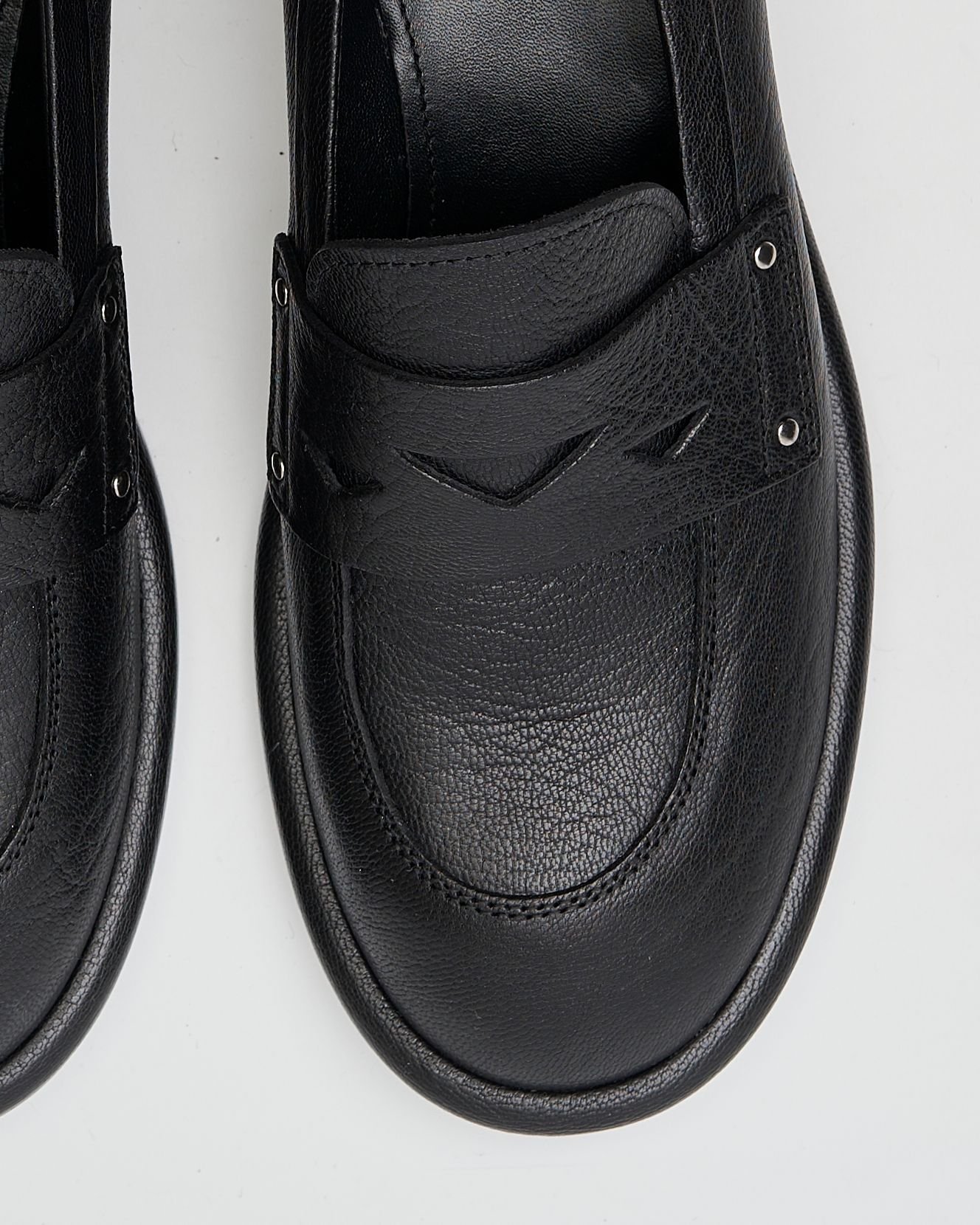 Черные кожаные лоферы - Image 4 of 4