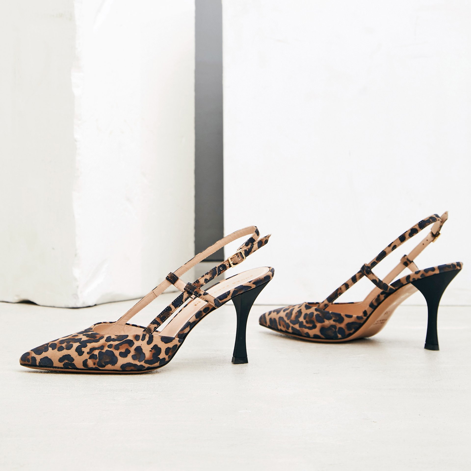 Леопардовые замшевые туфли - Image 2 of 5