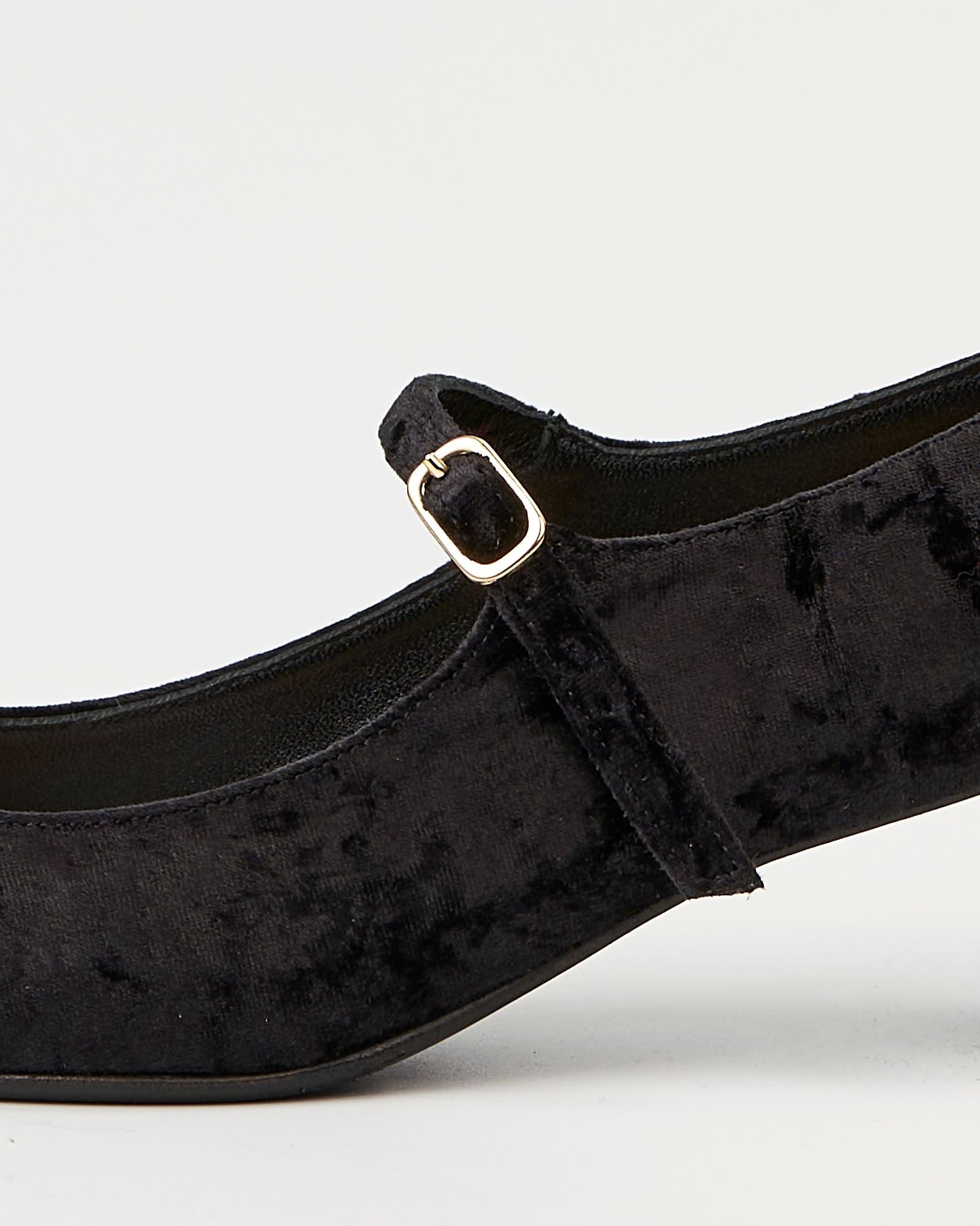 Черные бархатные туфли - Image 4 of 5