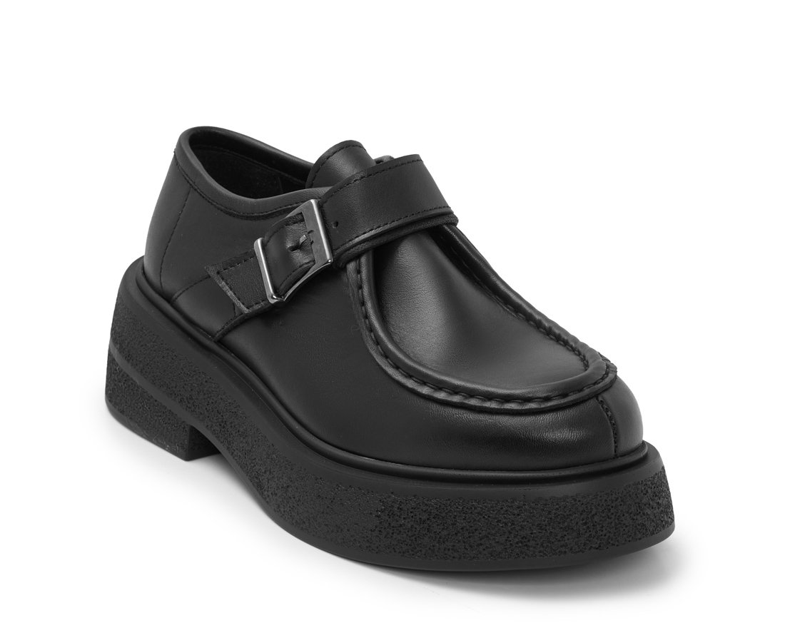 Черные кожаные лоферы - Image 2 of 5