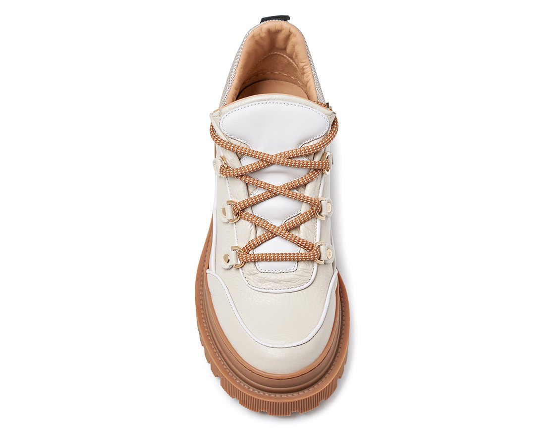 Светлые кожаные ботинки - Image 4 of 4