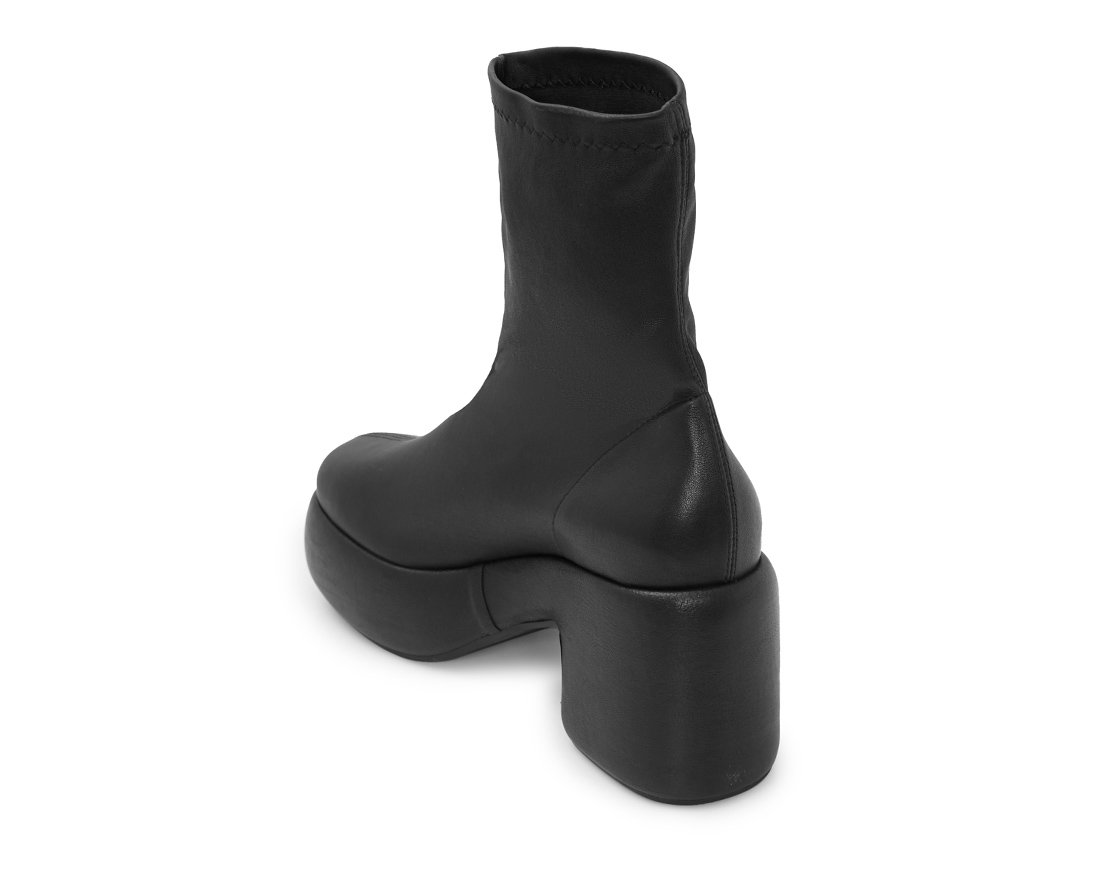 Черные кожаные ботильоны - Image 3 of 5