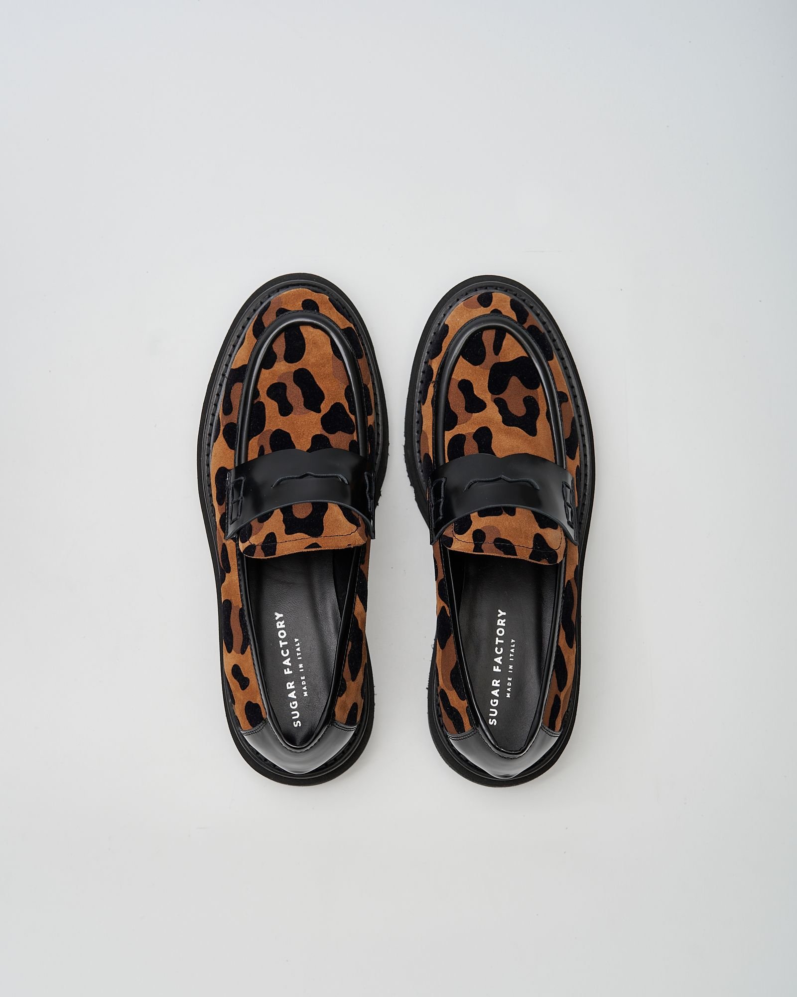 Леопардовые замшевые лоферы - Image 3 of 4