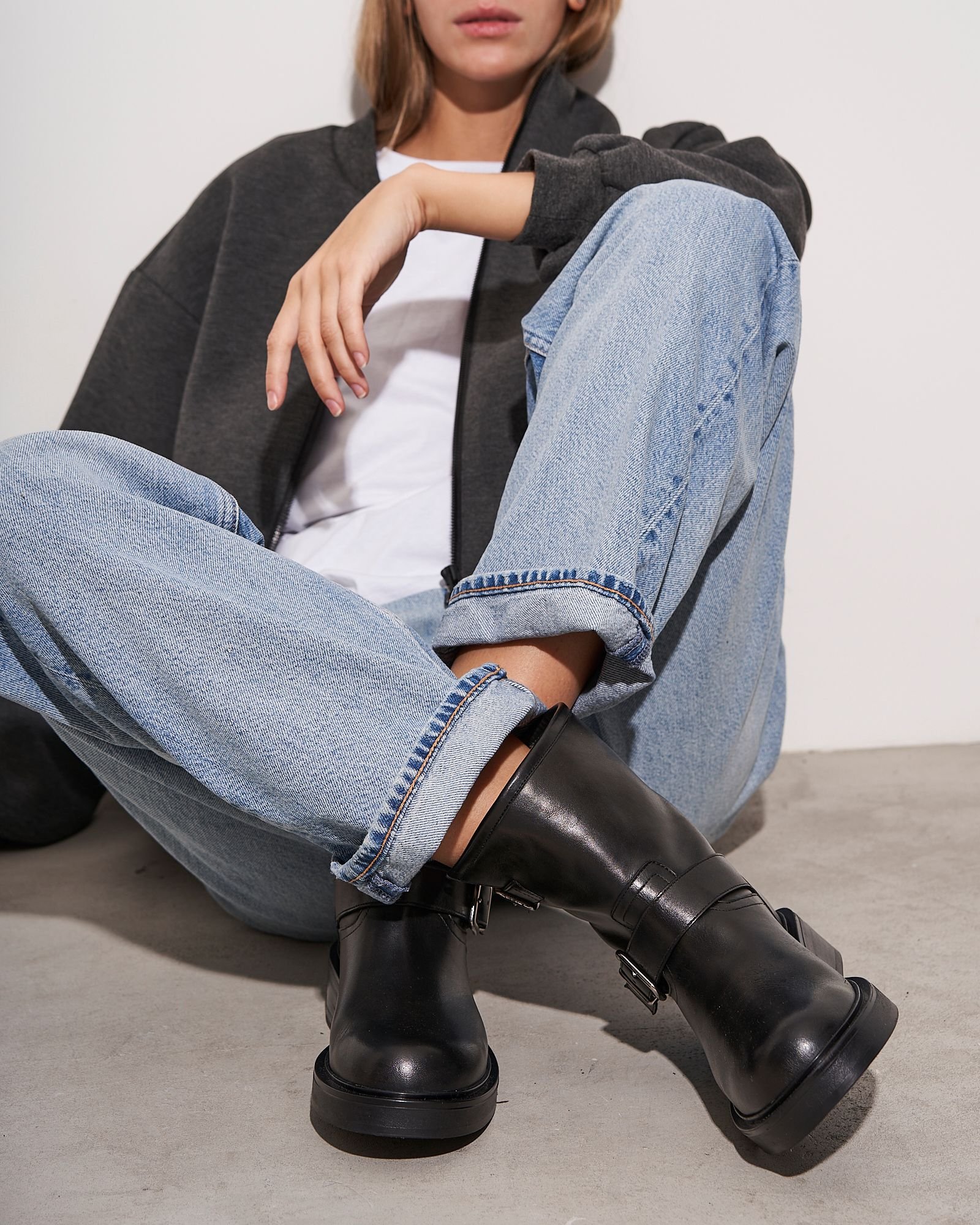 Черные кожаные ботинки - Image 6 of 6