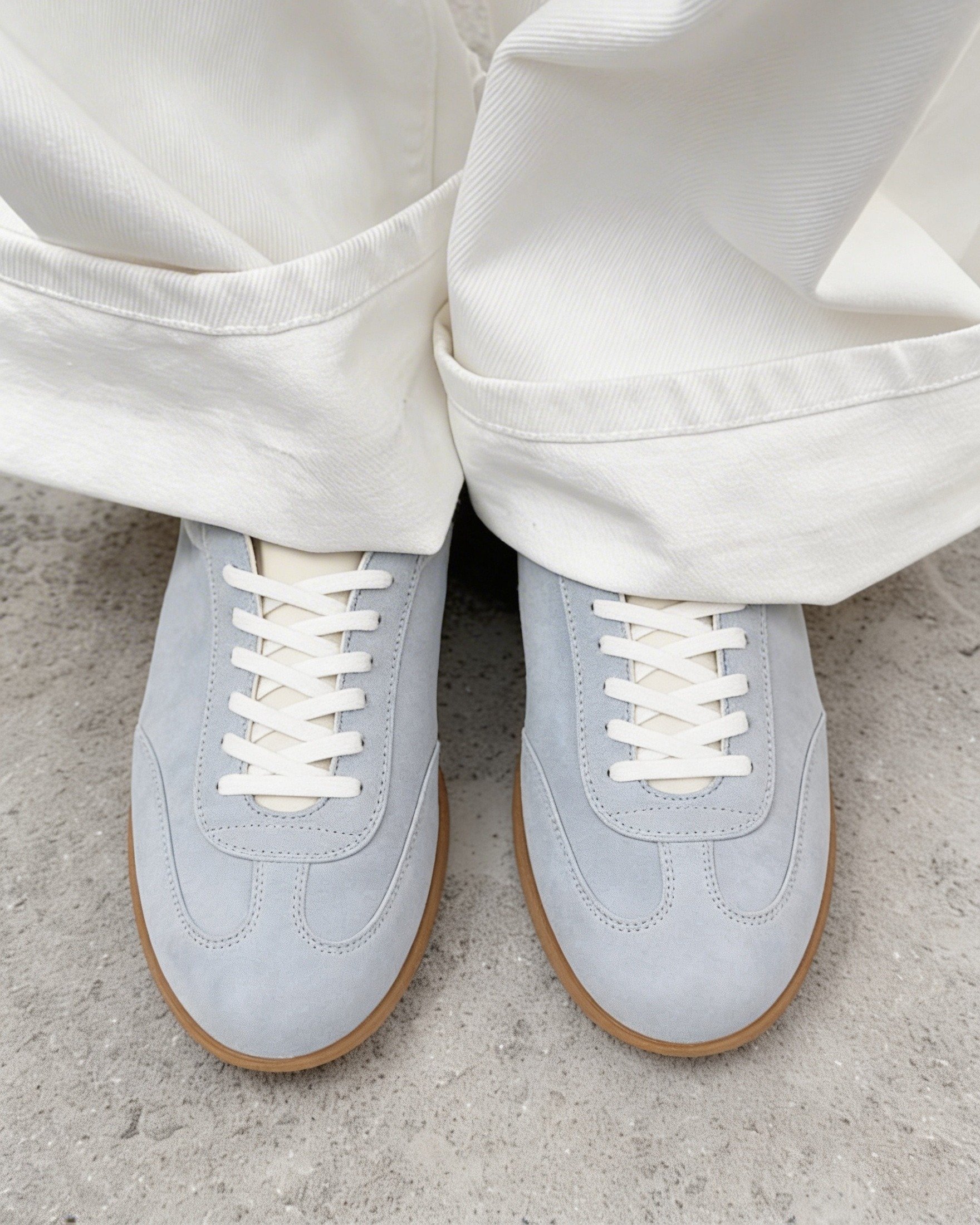 Голубые замшевые кеды - Image 2 of 5