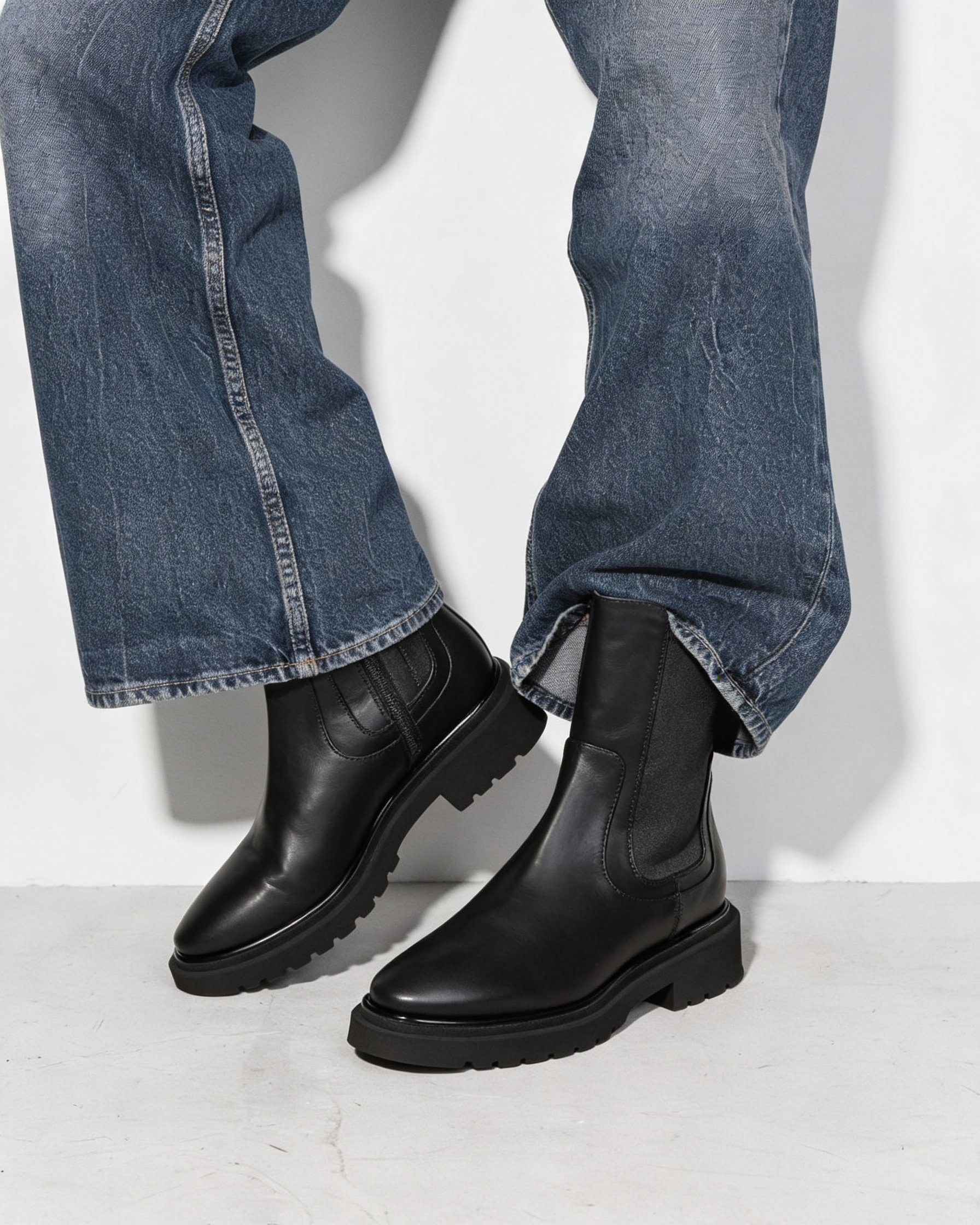 Черные кожаные ботинки - Image 5 of 6