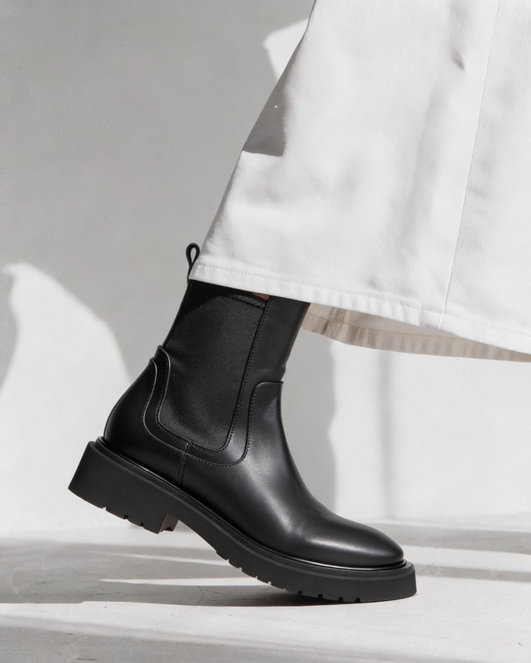 Черные кожаные ботинки - Image 6 of 6