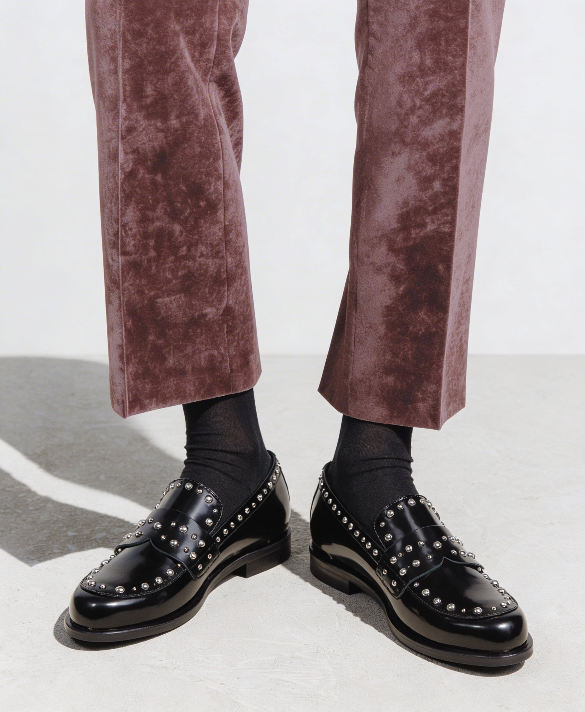 Черные кожаные лоферы - Image 2 of 6