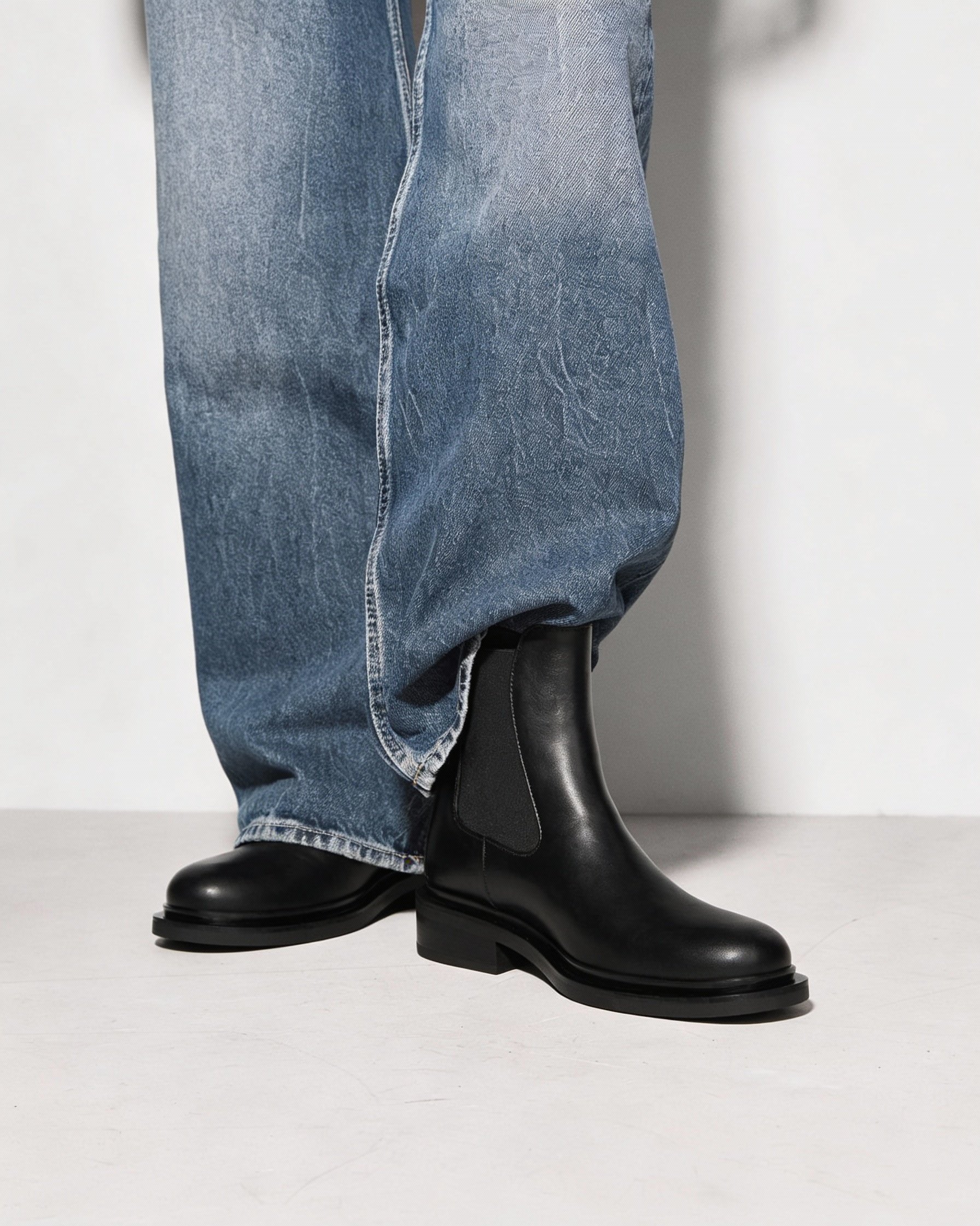 Черные кожаные ботинки-челси - Image 5 of 5