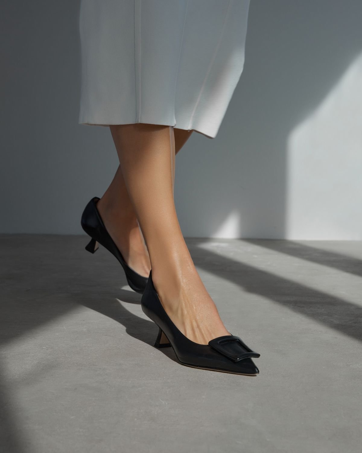 Черные кожаные туфли - Image 7 of 8