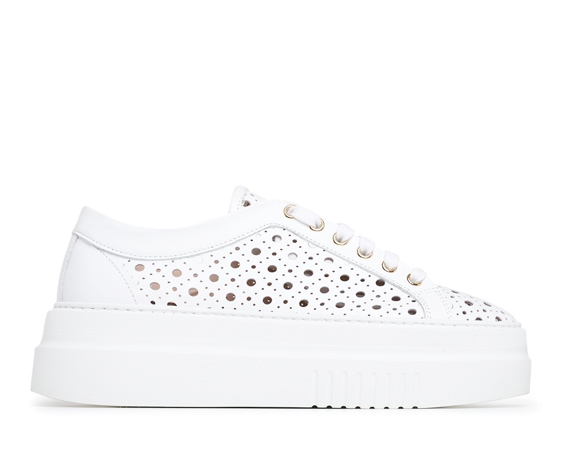 Белые кожаные кеды - Main image