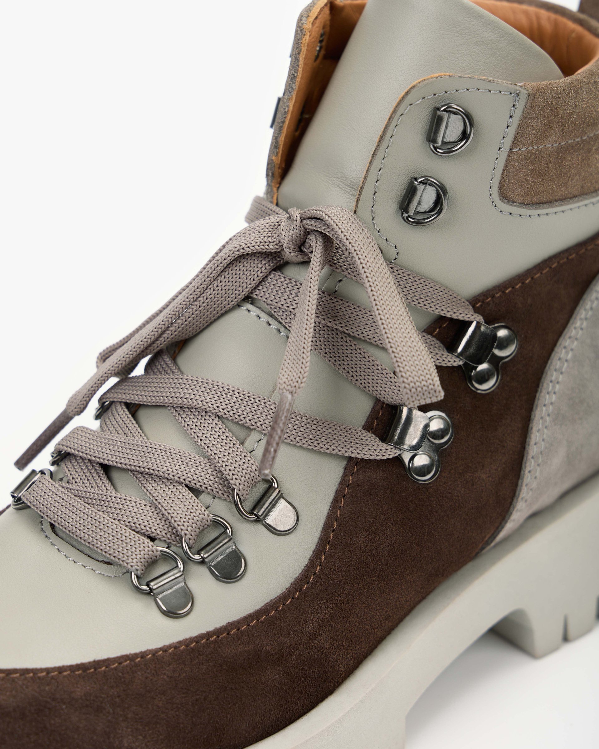 Серые замшевые ботинки - Image 4 of 5