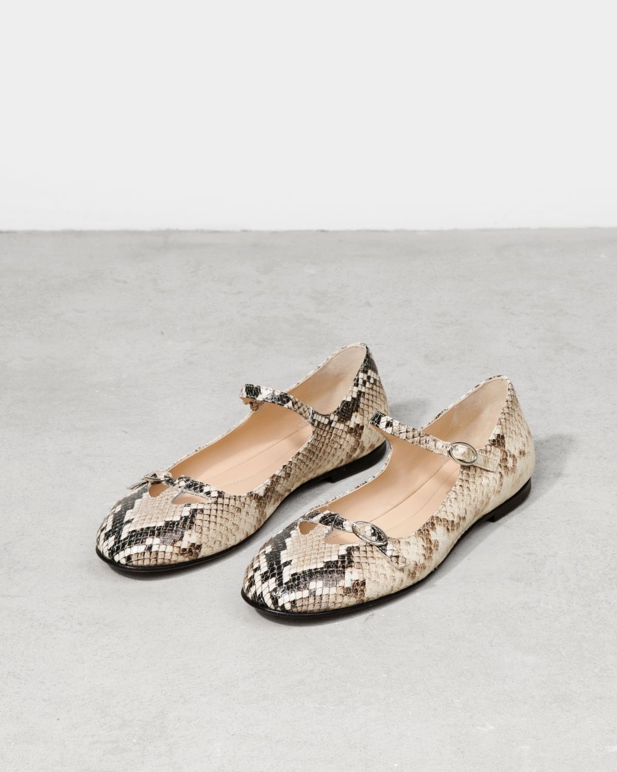 Кожаные балетки - Image 3 of 6