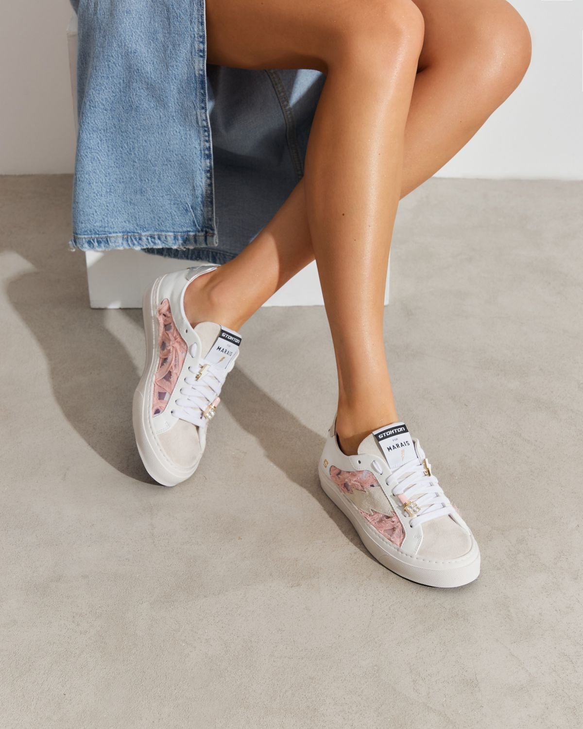 Белые кожаные кеды - Image 6 of 6