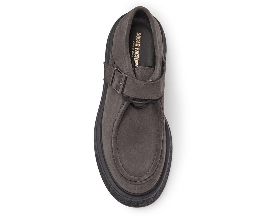 Серые замшевые лоферы - Image 4 of 5