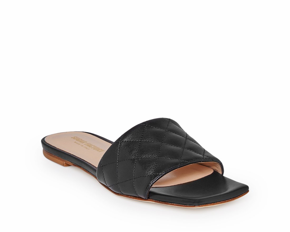 Черные кожаные пантолеты - Image 2 of 4