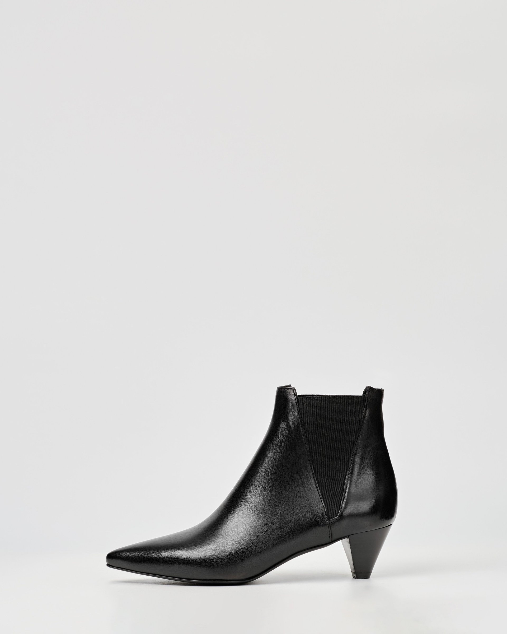 Черные кожаные ботильоны - Image 3 of 6