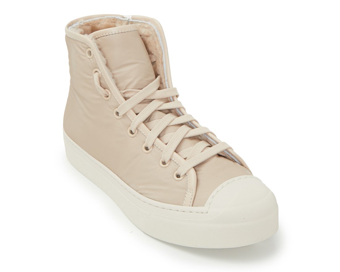 Зимние бежевые кеды - Image 2 of 5