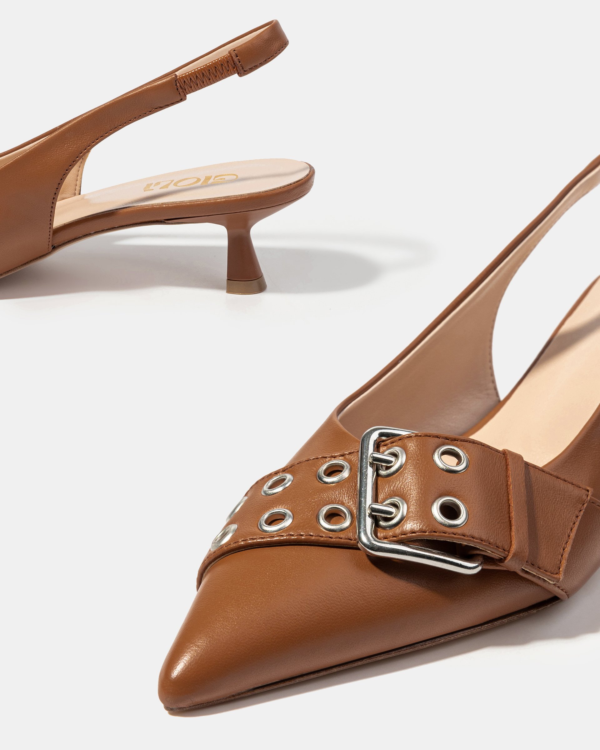 Коричневые туфли на каблуке - Image 4 of 4