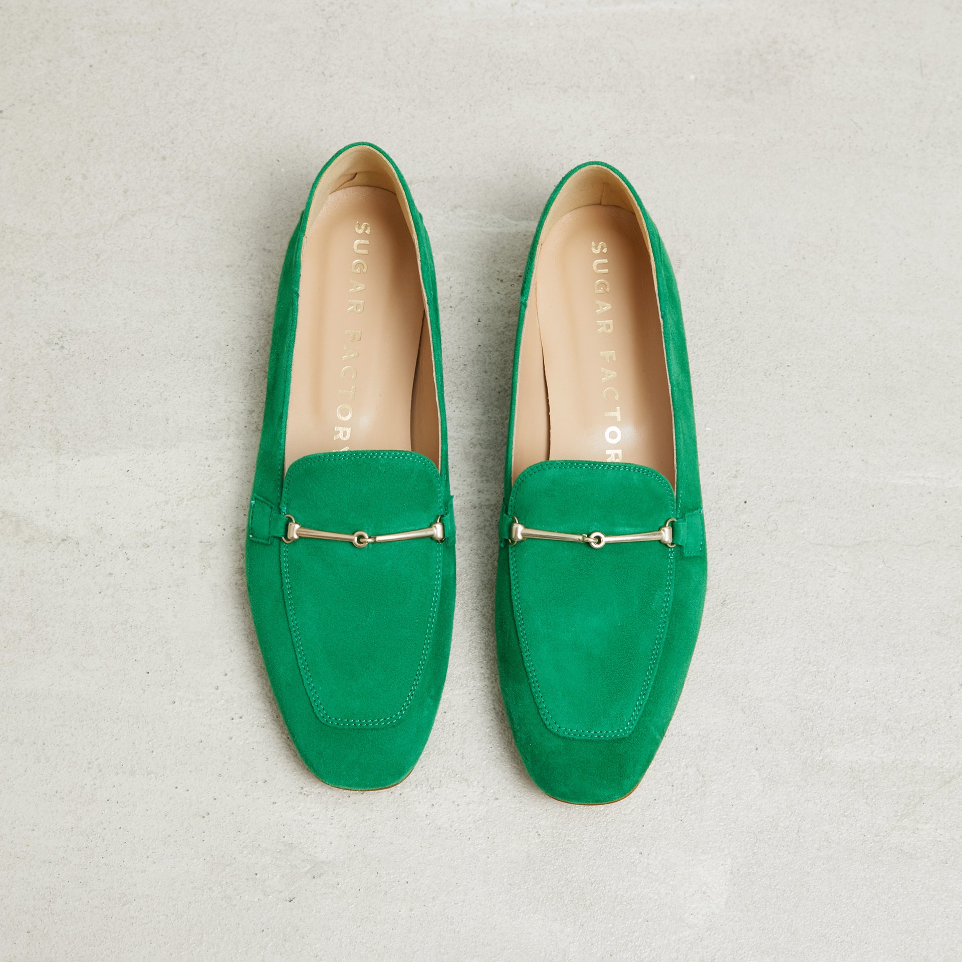 Зеленые замшевые лоферы - Image 2 of 5