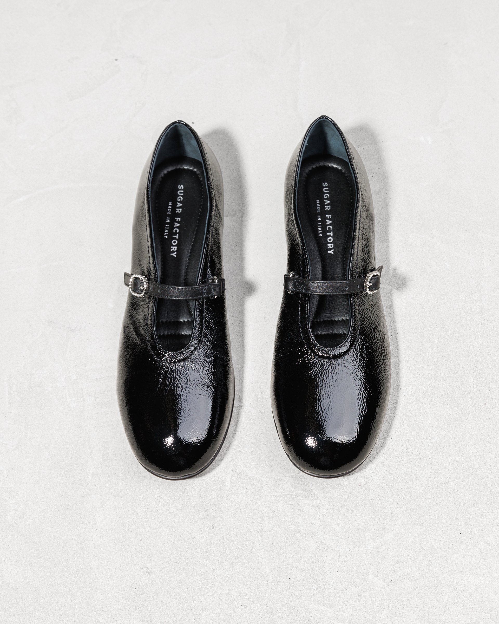 Черные лакированные балетки - Image 3 of 6