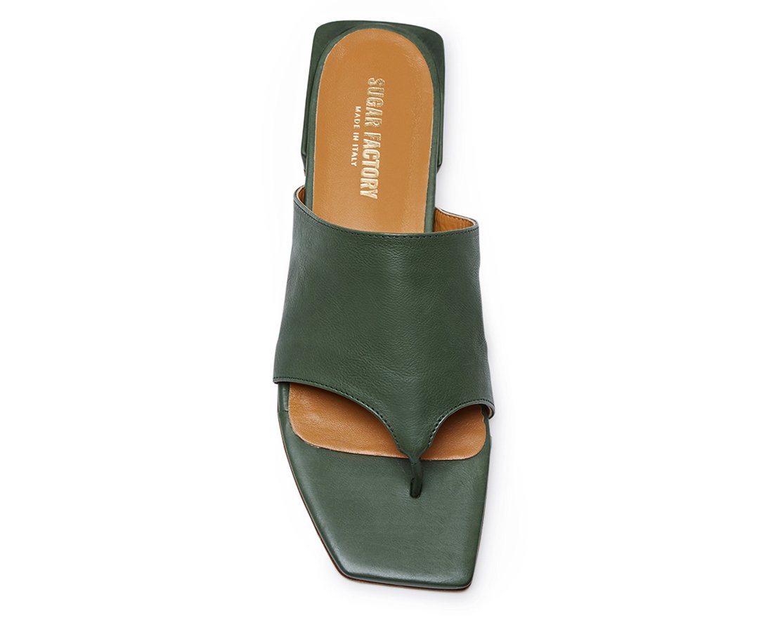 Зеленые кожаные пантолеты - Image 4 of 4