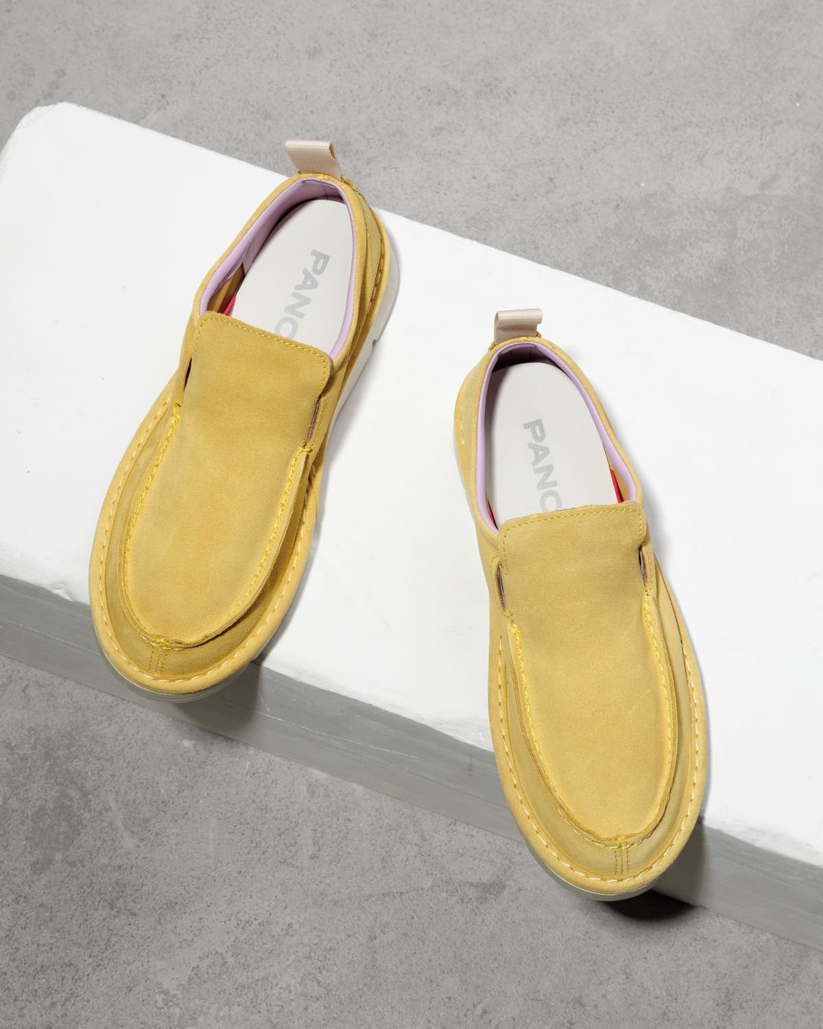 Желтые замшевые мокасины - Image 2 of 6