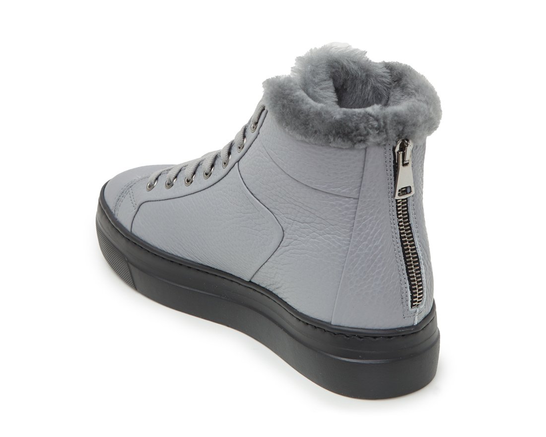 Зимние серые кеды - Image 3 of 5