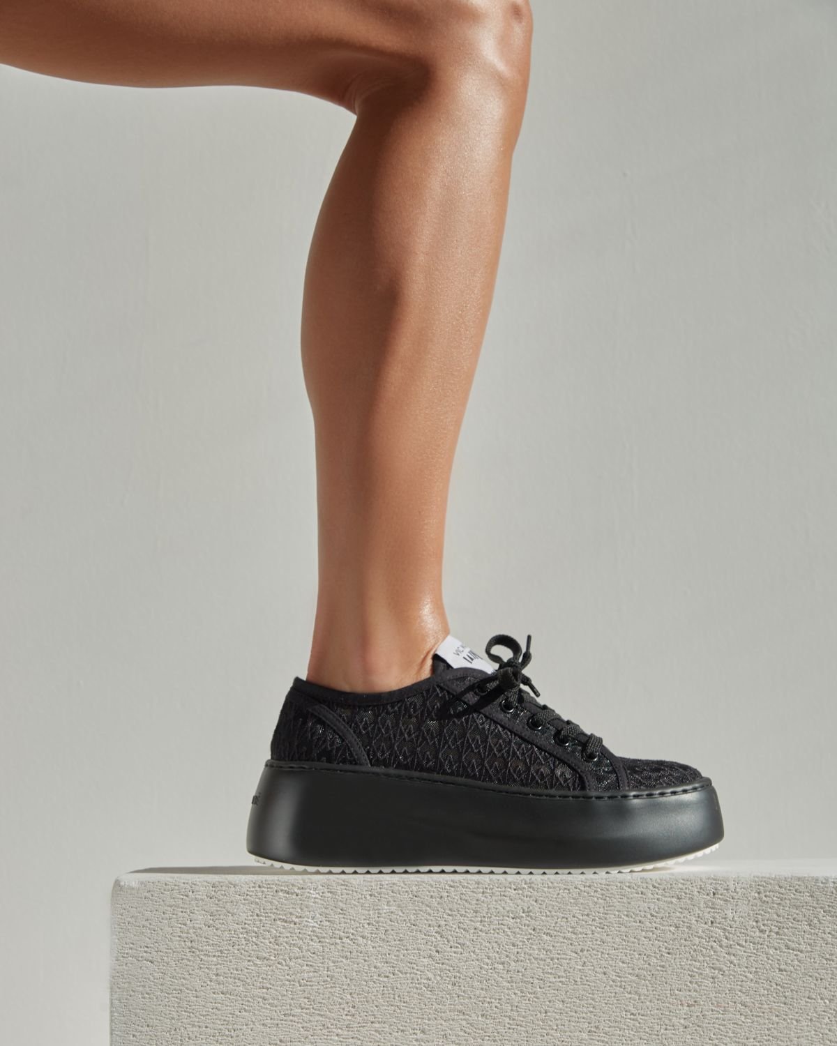 Черные текстильные кеды - Image 6 of 6