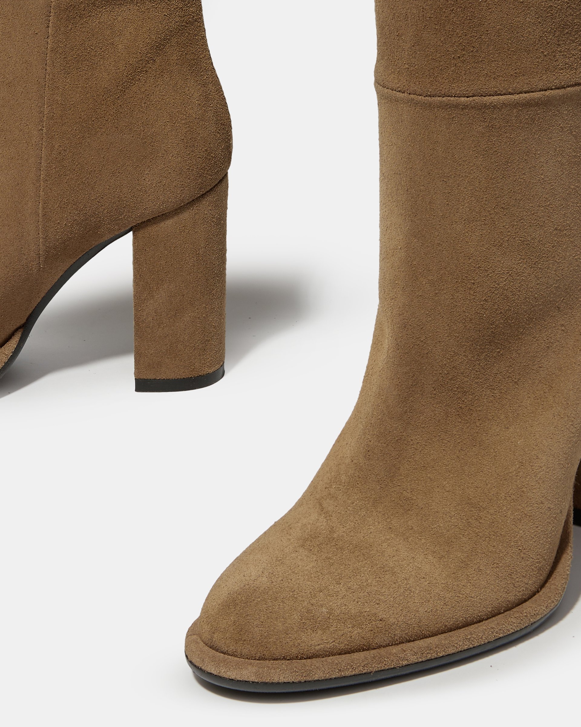 Коричневые сапоги из натуральной замши - Image 4 of 4