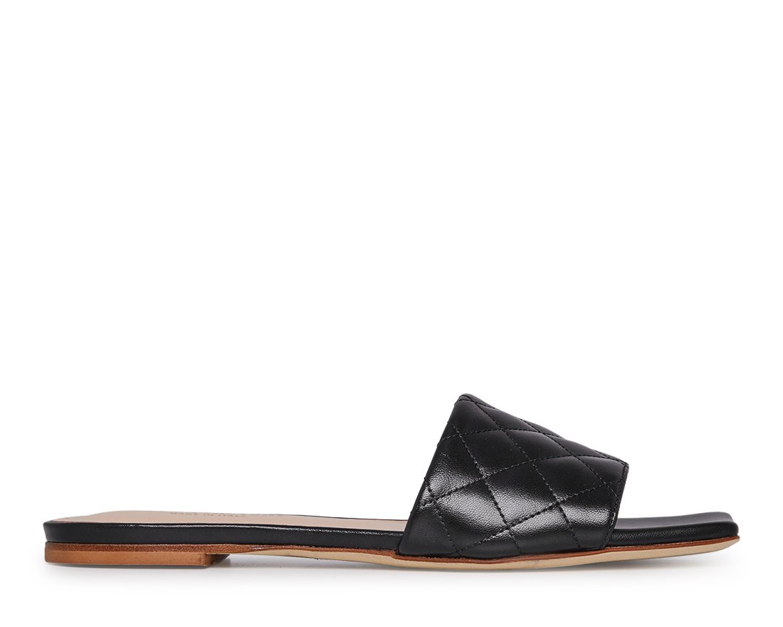 Черные кожаные пантолеты - Main image