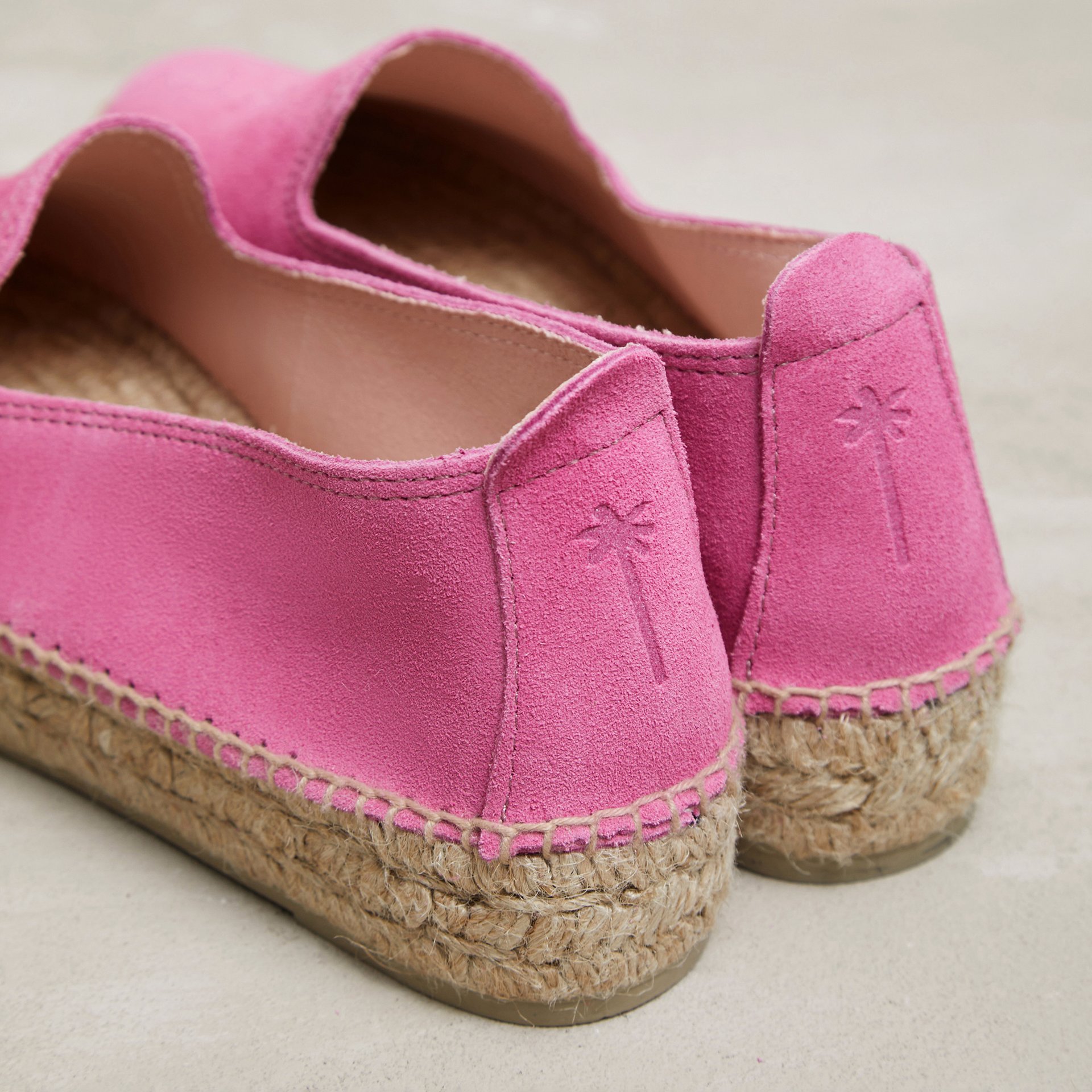 Розовые замшевые эспадрильи - Image 3 of 5