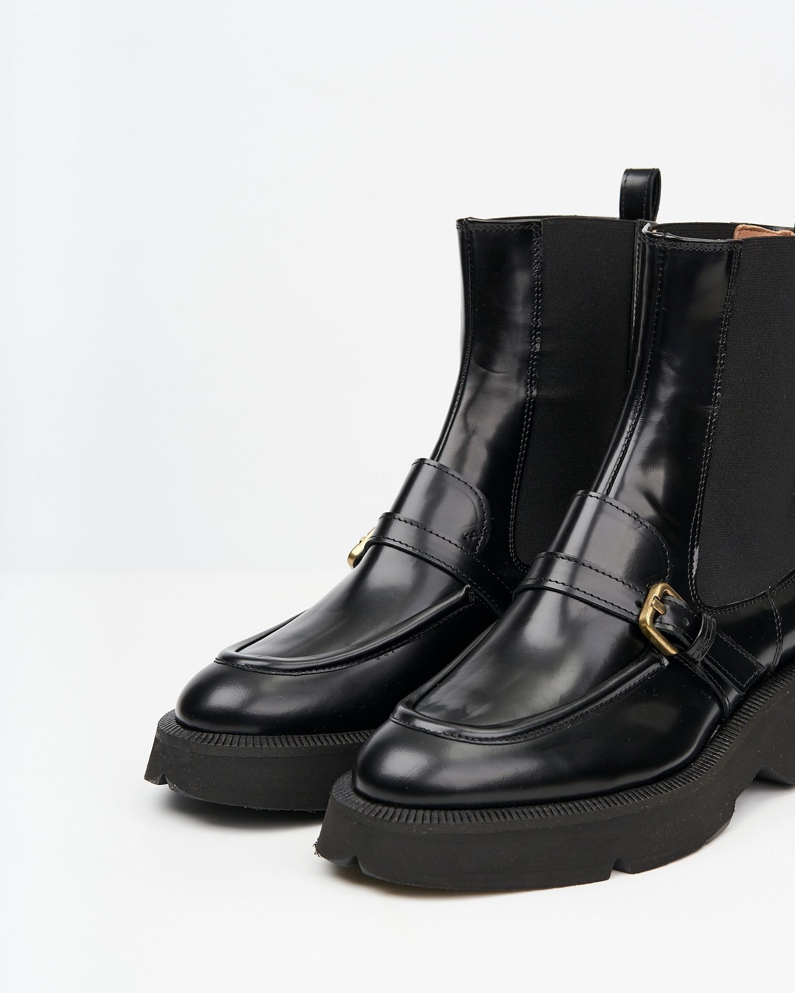 Черные кожаные ботинки - Image 4 of 5