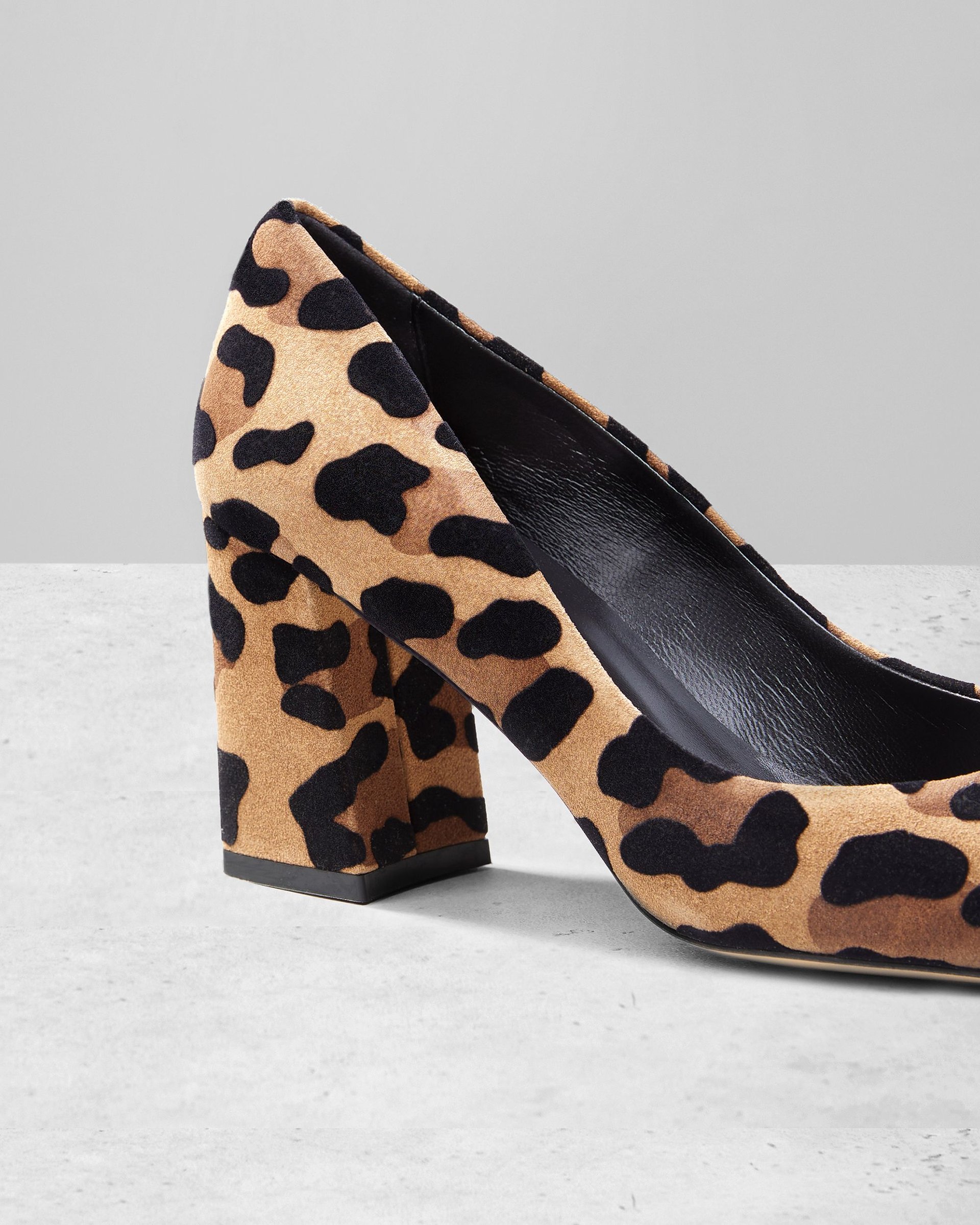 Леопардовые замшевые туфли - Image 4 of 7