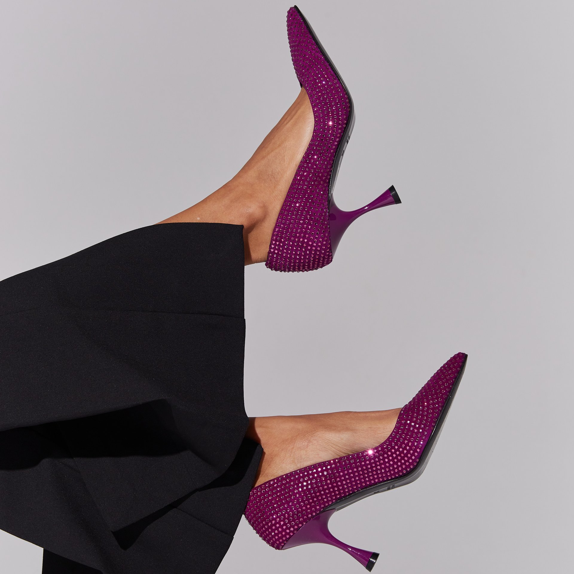 Фиолетовые замшевые туфли - Image 5 of 5