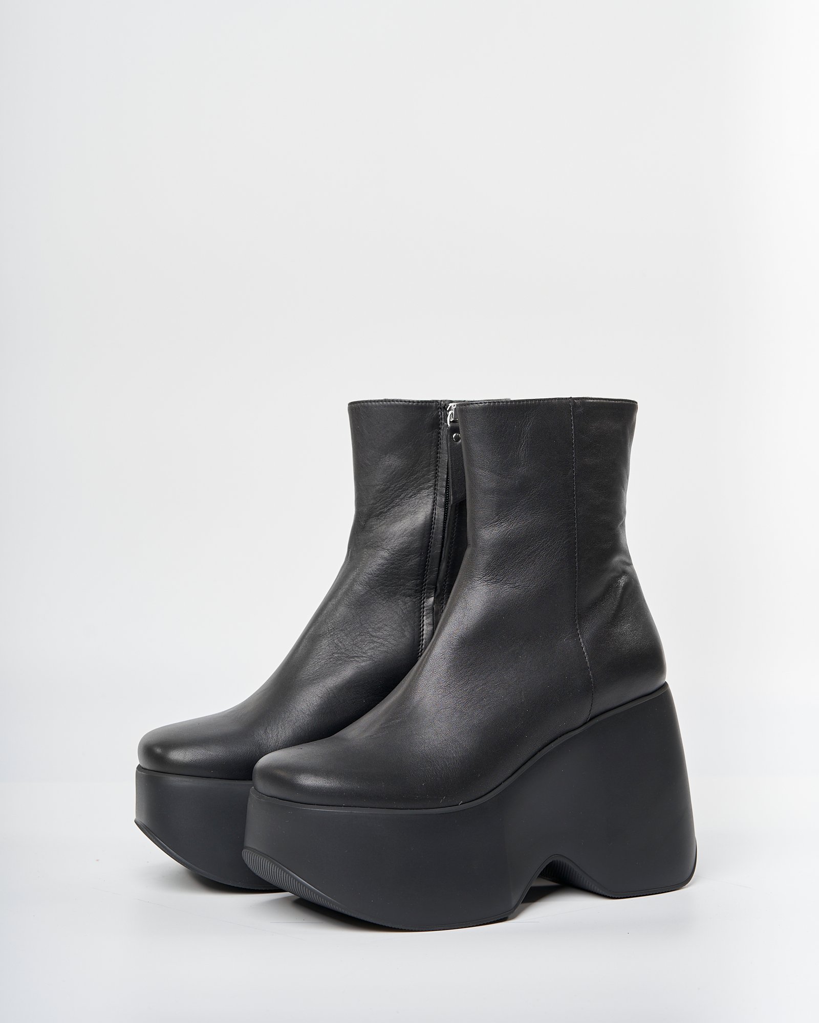 Черные кожаные ботильоны - Image 4 of 6