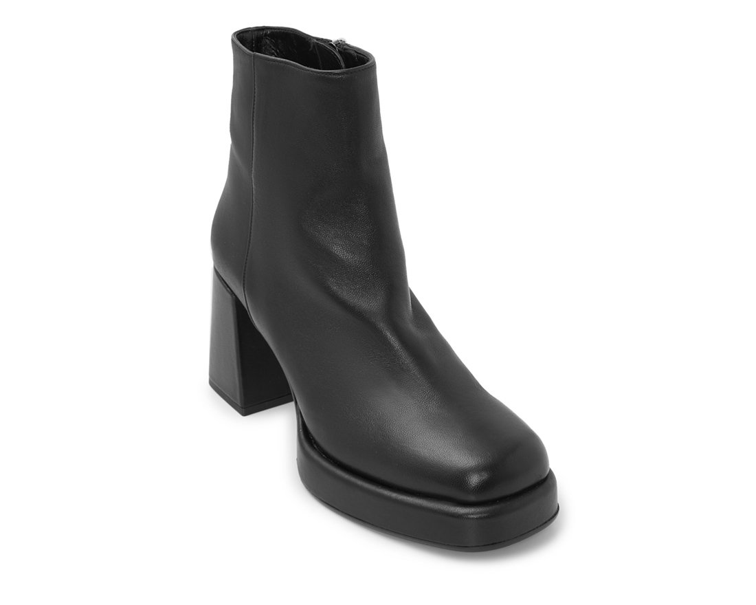 Черные кожаные ботильоны - Image 2 of 5