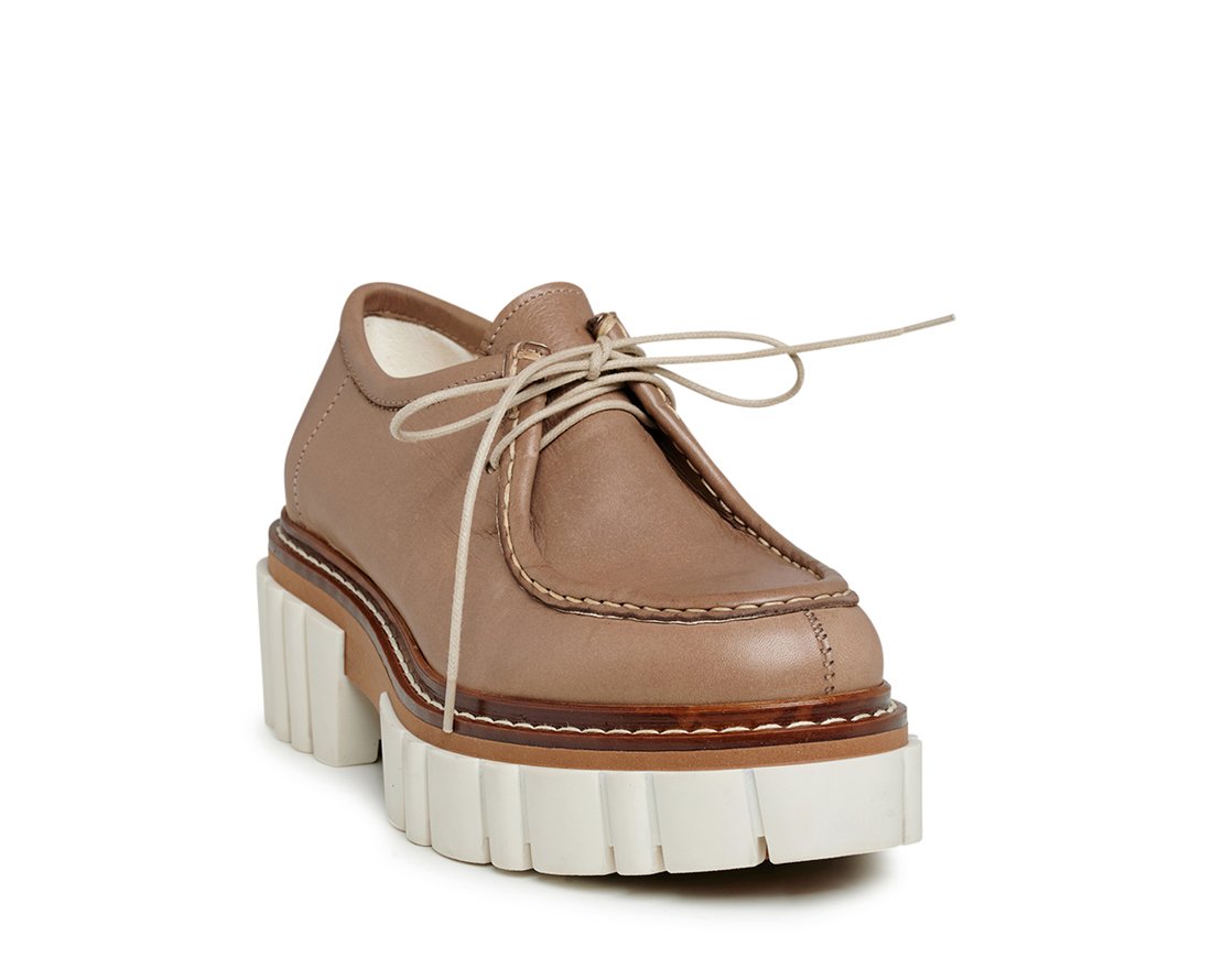 Коричневые кожаные лоферы - Image 2 of 5