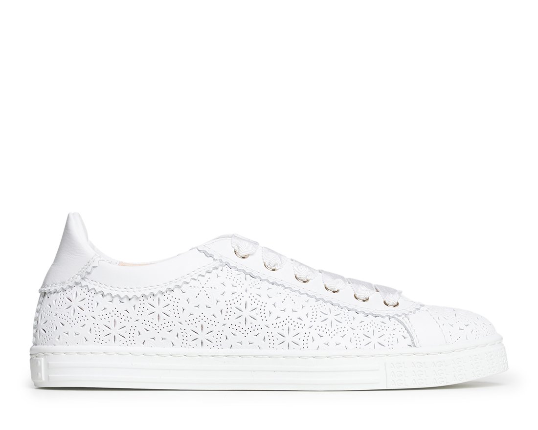 Белые кожаные кеды - Main image