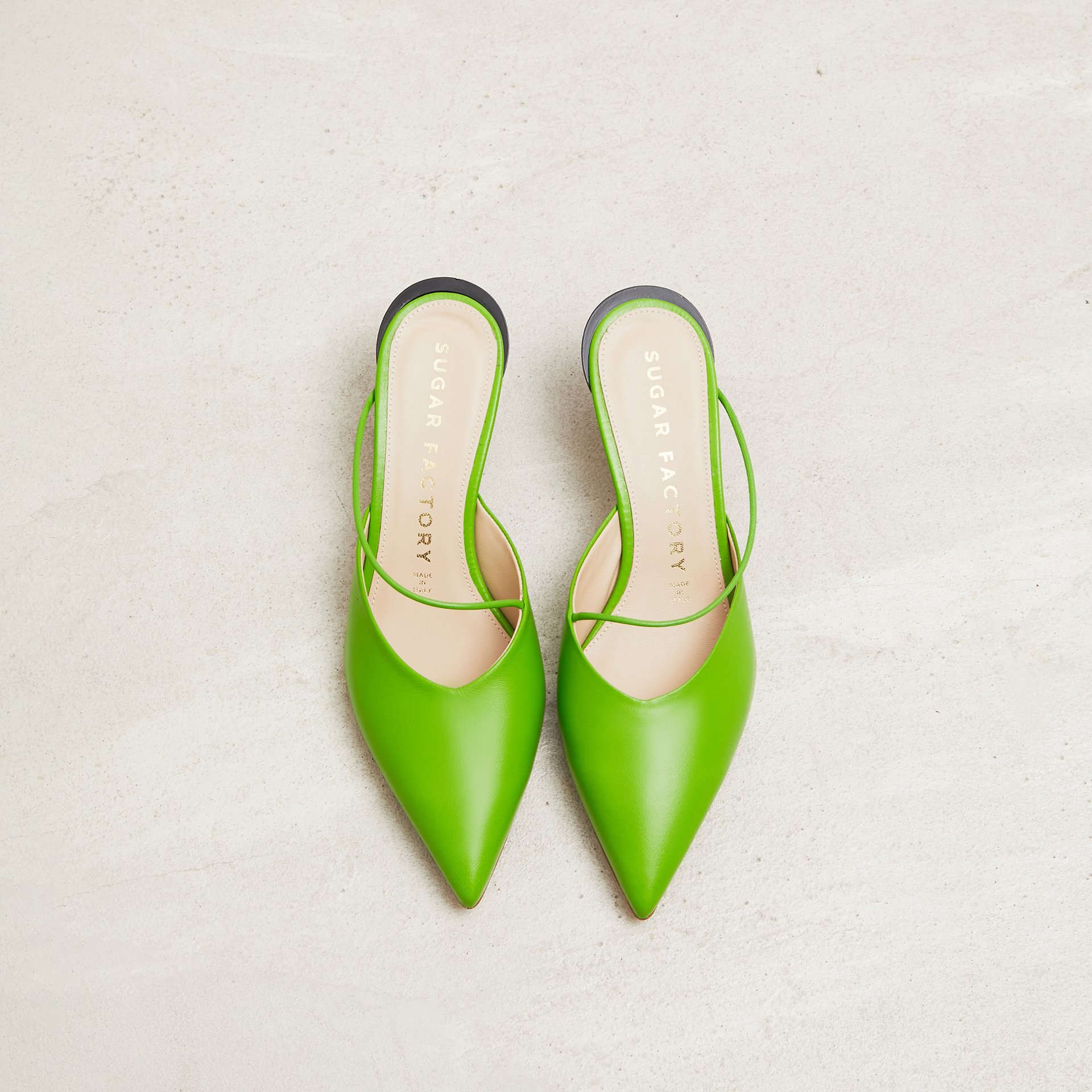 Зеленые кожаные туфли - Image 2 of 3